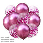 10Pcs confetti Latex Balloon set