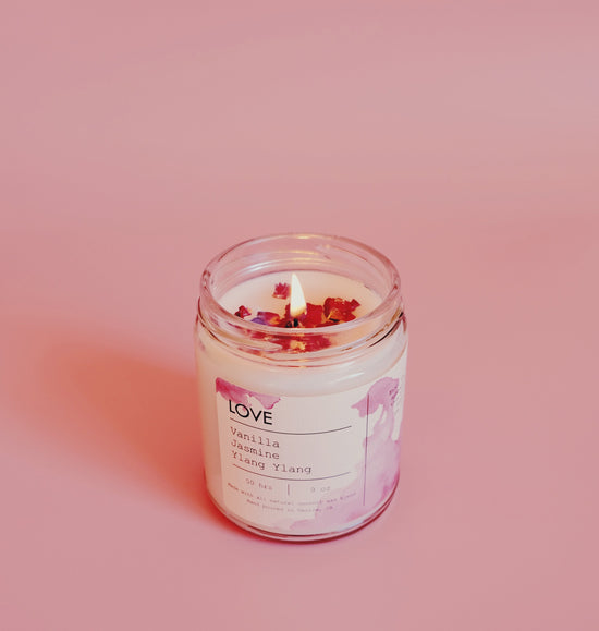 Love Petals Candle