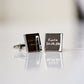 Engraved Bespoke Cufflinks